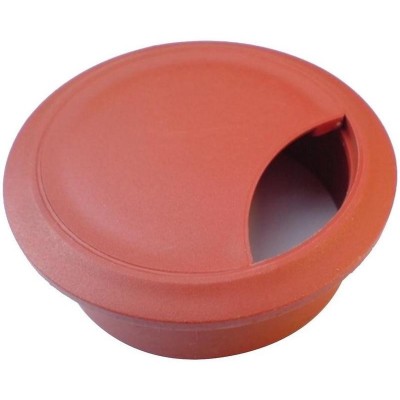 Průchodka kabelů plast 70 mm uzavíratelná - Barva - bílá