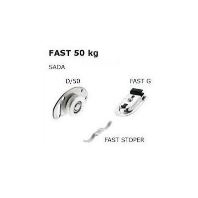 4443 Sada Fast 50kg - 1 křídlo