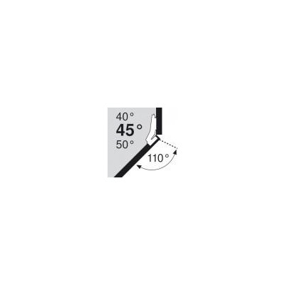 BLUM Clip top naložený úhlový závěs 45/110° - 79T5550
