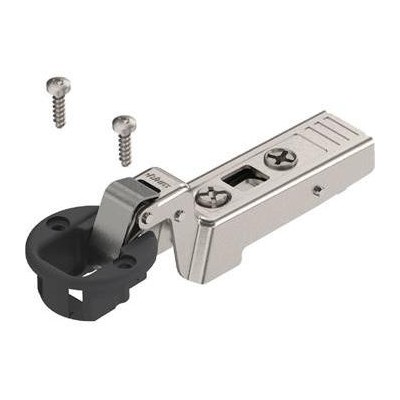 BLUM CLIP top vložený závěs pro skleněná dvířka 94° na vrut - 75T4300 - Vložený na vrut