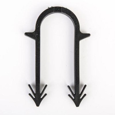 Fixační příchytka TACKER 50 mm černá, Lansanit