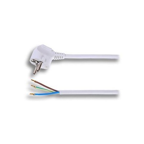flexo šňůra, 3x 1mm2, bílá, 2m