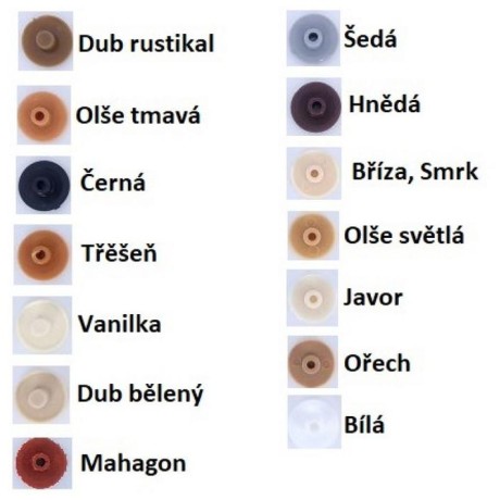 KRYTKA KONFIRMÁTU - Buk - Barva - buk