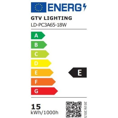 LED žárovka A65, 3000K, E27, 18W, 1700lm, AC175-265V/ 50-60Hz, RA80, 180°, 157mA - středně teplá