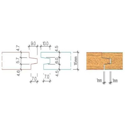 OSB deska tl.18mm nebroušená pero drážka 18 x 675 x 2500 mm