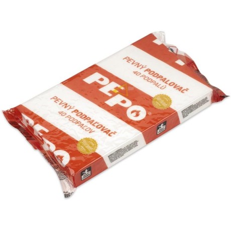PE-PO pevný podpalovač 40 podpalů