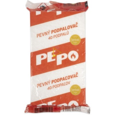 PE-PO pevný podpalovač 40 podpalů