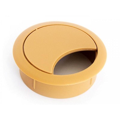 Průchodka kabelů plast 60 mm - Barva - buk