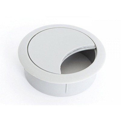 Průchodka kabelů plast 60 mm - Barva - světle šedá