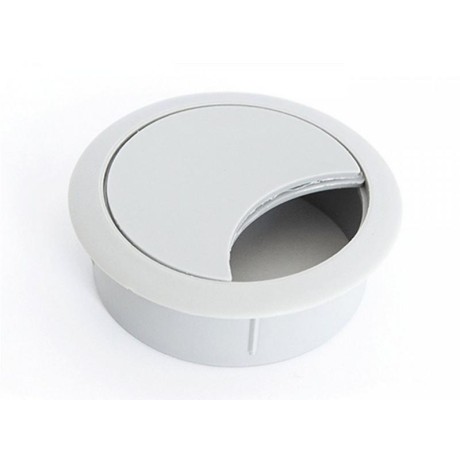 Průchodka kabelů plast 60 mm - Barva - světle šedá