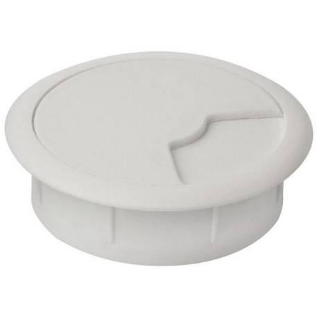 Průchodka kabelů plast 70 mm bílá - Barva - bílá