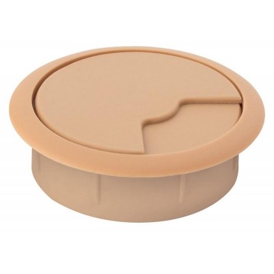 Průchodka kabelů plast 70 mm calvados - Barva - calvados