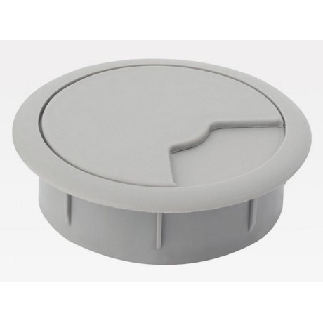 Průchodka kabelů plast 70 mm šedá - Barva - šedá