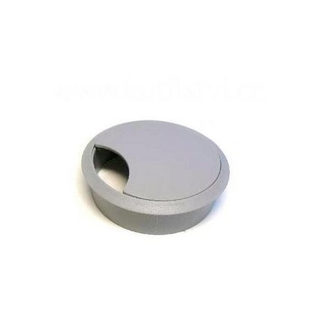 Průchodka kabelů plast 70 mm stříbrná - Barva - stříbrná