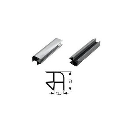 Roh 90° / oboustranný ostrý / k soklu v:150 mm - bílá mat - Bílá mat