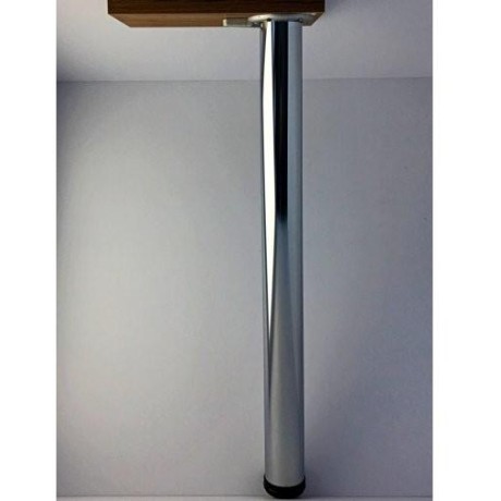 Stolová noha kulatá v:1100 mm , pr:60 mm - chrom - Chrom - lesklý