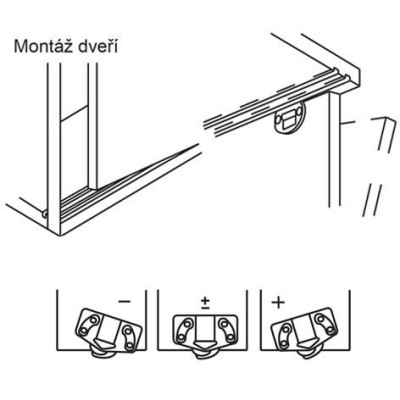Vozík k našroubování HET SLIDE LINE 55 spodní díl hnědý