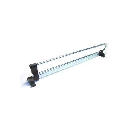 výsuvný věšák jednoduchý 450mm NIKL