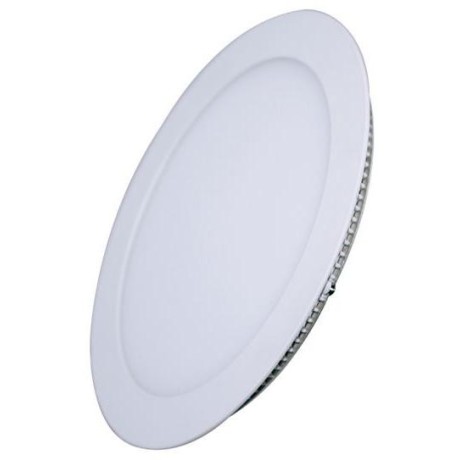 LED mini panel, podhledový, 18W, 1530lm, 4000K, tenký, kulatý, bílý