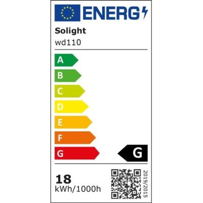 LED mini panel, podhledový, 18W, 1530lm, 4000K, tenký, kulatý, bílý