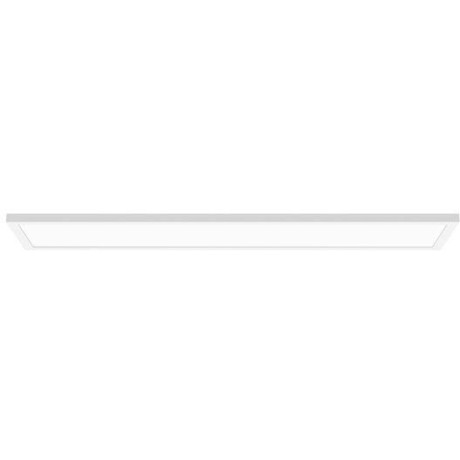 LED stropní osvětlení přisazené 40W 120x30cm bílá barva rámečku