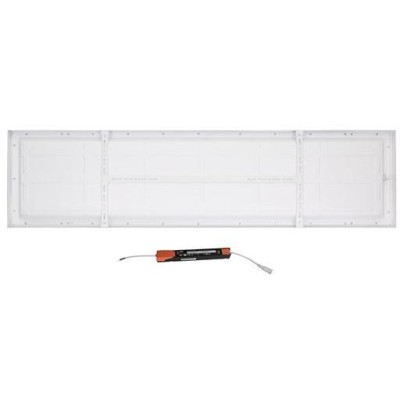 LED stropní osvětlení přisazené 40W 120x30cm bílá barva rámečku
