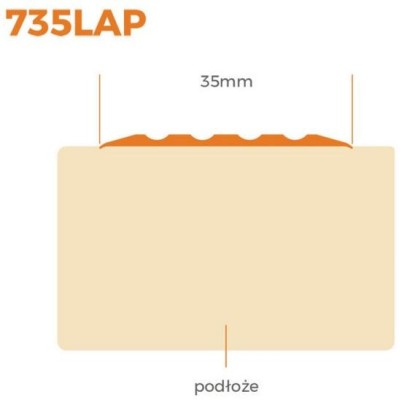 Protiskluzová Samolepicí Páska, 5m, Hnědá
