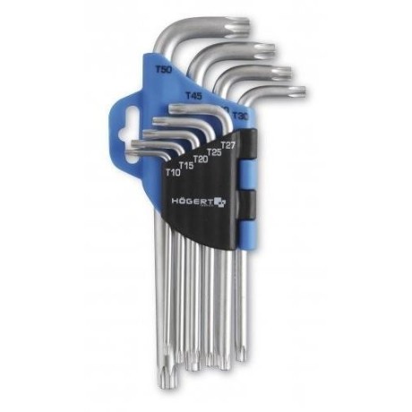 Sada TORX klíčů HOGERT HT1W814