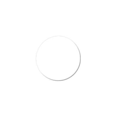 Samolepící krytka pr.13mm - bílá hladká 20ks - Barva - bílá hladká