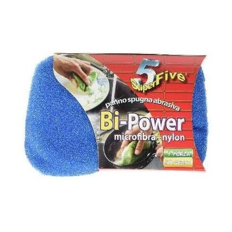 SUPERFIVE BI-POWER MODRÁ - houbička na nádobí - Barva - modrá