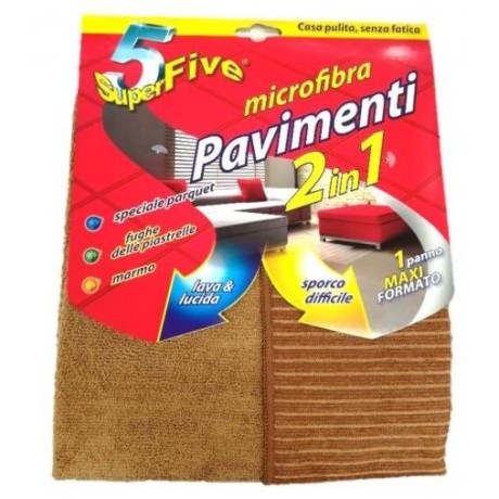 SUPERFIVE PAVIMENTI MICROFIBRA 2 V 1 HNĚDÁ - Barva - hnědá
