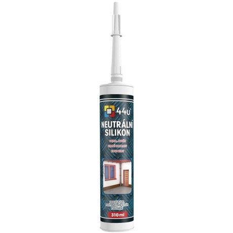 44u Neutrální silikon PROFI 310 ml transparent