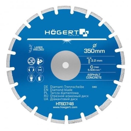 Diamantový kotouč HOGERT HT6D748