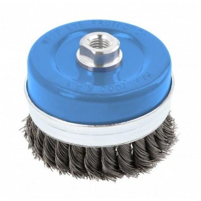 Drátěný kartáč se závitem 100 mm HOGERT HT7D738