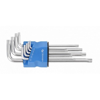 Klíče tamper torx, dlouhé HOGERT HT1W830