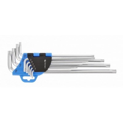 Klíče tamper torx, extra dlouhé HOGERT HT1W810