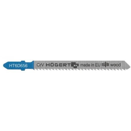 Listy přímočaré pily 100 mm, povrchy HOGERT HT6D656-2 2 ks