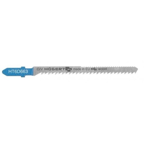 Listy přímočaré pily 100 mm, univerzální HOGERT HT6D663-2 2 ks