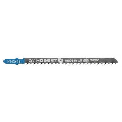 Listy přímočaré pily 132 mm, dřevo/syntetické materiály HOGERT HT6D654-2 2 ks