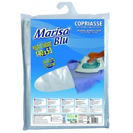 MARISA BLU – TEFLONOVÝ POTAH NA ŽEHLICÍ PRKNO 140X50 CM