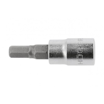 Nástrčný klíč šestihranný HOGERT HT1S626 - Hex 6 mm