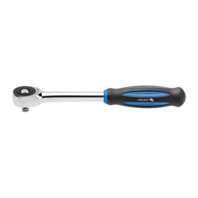 Ráčna s otočnou rukojetí HOGERT HT1R374 - 1/4"
