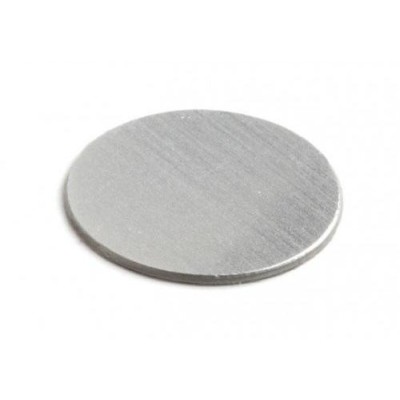 Samolepící krytka pr.13mm - hliník broušený - Barva - hliník broušený