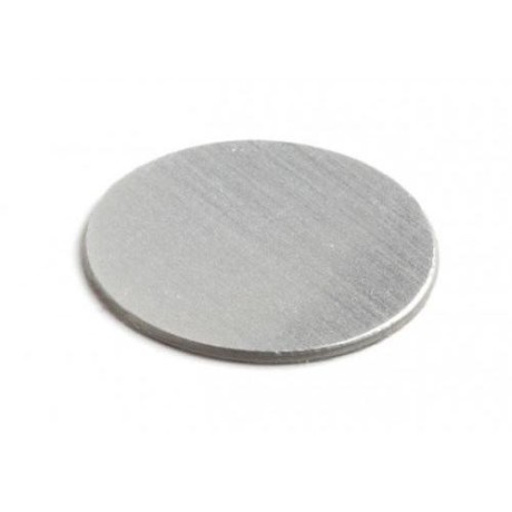 Samolepící krytka pr.13mm - hliník broušený - Barva - hliník broušený