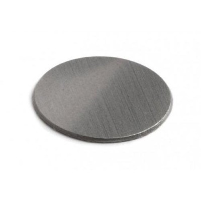 Samolepící krytka pr.13mm - nerez broušená - Barva - nerez broušená