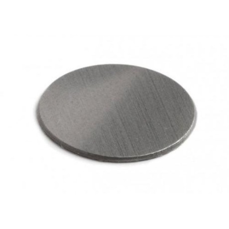 Samolepící krytka pr.13mm - nerez broušená - Barva - nerez broušená