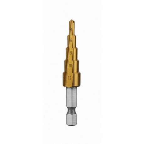 Stupňovitý vrták HOGERT HT6D324 - 4-39 mm