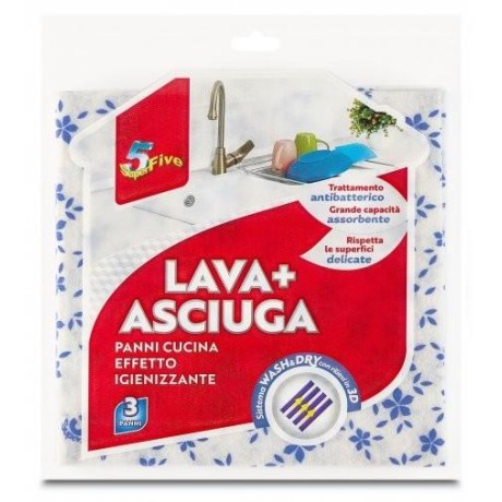 SUPERFIVE LAVA + ASCUIGA -  na mytí a sušení nádobí