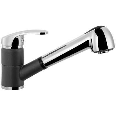 kuchyňská baterie-LEGENDA S - 74 METALBLACK Sinks - Granit - METALBLACK