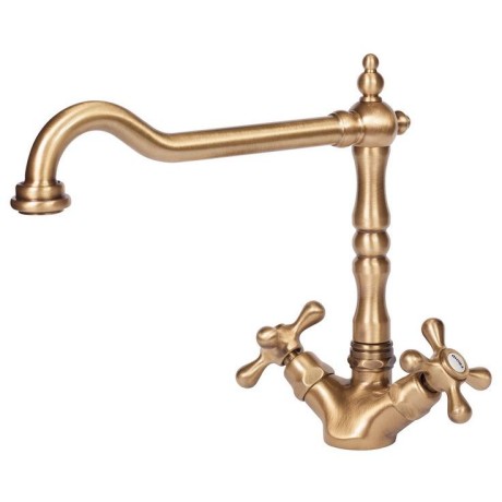 kuchyňská baterie-RETRO 2000 BRONZ Sinks - Bronz